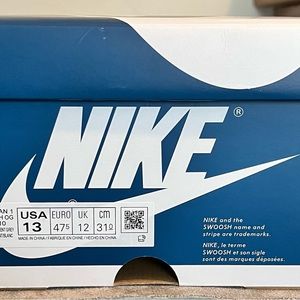 Air Jordan 1 True Blue size 13 (BOX ONLY)